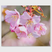 Charming and Cool Sakura Flowers Cadeaupapier (Vlak)