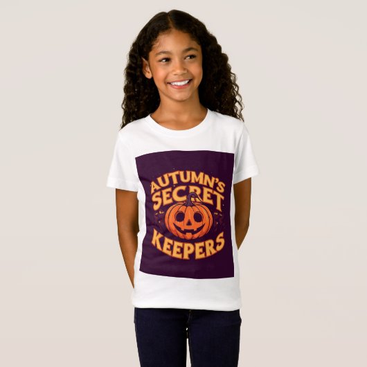 Charming Autumn Jack-o T-shirt (Voorkant volledig)