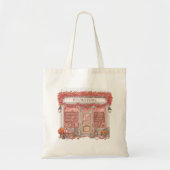 Charming Bookstore Totebag Tote Bag (Voorkant)