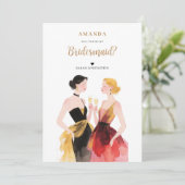 Charming Bridal Party 2 Exquisite Ladies Proposal (Staand voorkant)