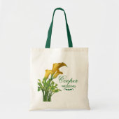 Charming Calla Lily Wedding Canvas tas (Voorkant)