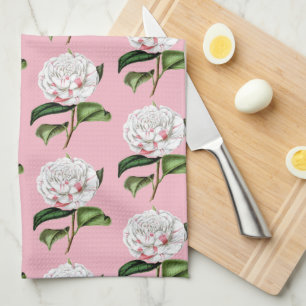 Charming Camellia Floral Theedoek