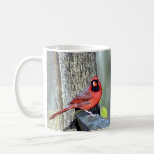 Charming Cardinals (man en Vrouw) Mok (Links)