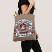 Charming Chaos: De grillige ellende van de schrijv Tote Bag (Dichtbij)