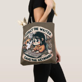 Charming Chaos: De grillige ellende van de schrijv Tote Bag (Dichtbij)