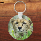 Charming Cheetah Key Ring Sleutelhanger (Voorkant)