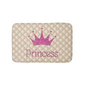 Charming Chic Pearls, Tiara, Princess, Glittery Badmat (Voorkant)