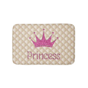 Charming Chic Pearls, Tiara, Princess, Glittery Badmat