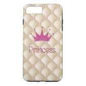 Charming Chic Pearls, Tiara, Princess, Glittery Case-Mate iPhone Case (Achterkant)