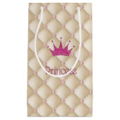 Charming Chic Pearls, Tiara, Princess, Glittery Klein Cadeauzakje (Voorkant)