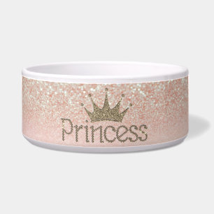 Charming Chic Tiara, Princess, Glitter Bokeh Voerbakje