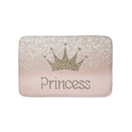 Charming Chic Tiara, prinses, Glitter Bokeh Badmat