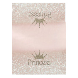 Charming Chic Tiara, prinses, Glitter Bokeh Tafelkleed