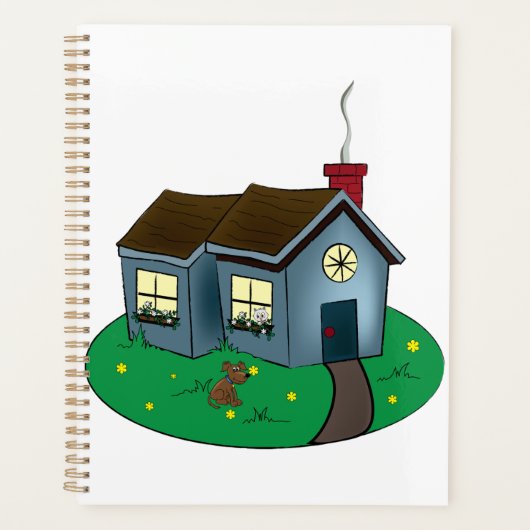 Charming Cottage Style House with Garden Planner (Voorkant)