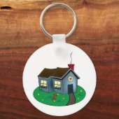 Charming Cottage Style House with Garden Sleutelhanger (Voorkant)