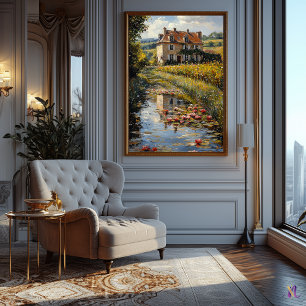 Charming Country House beroemd gemaakt door Lily P Poster