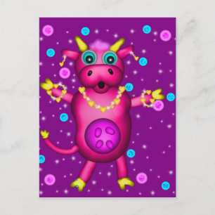 Charming Cow Briefkaart