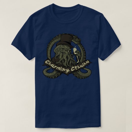 Charming Cthulhu T-shirt (Design voorkant)