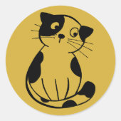 Charming Custom Cat Sticker for Cute Creative Proj (Voorkant)