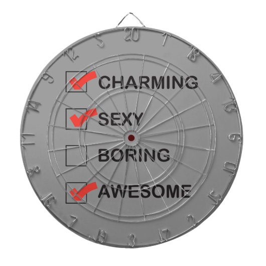 Charming Dartbord (Voorkant)
