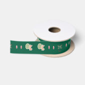 Charming Easter Bunny Ribbon Satijnen Lint (Spoel)