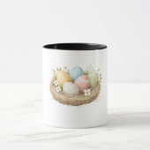 Charming Easter Egg Nest Coffee Mug – Festive Spri Mok (Midden)
