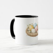 Charming Easter Egg Nest Coffee Mug – Festive Spri Mok (Voorkant links)