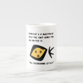 Charming en Fun Porselein Kop (Voorkant)