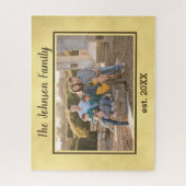 Charming Family Foto Jigzaag Puzzle Legpuzzel (Verticaal)