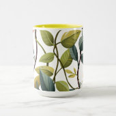 Charming Floral Print Coffee Mug Mok (Midden)