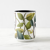 Charming Floral Print Coffee Mug Mok (Midden)