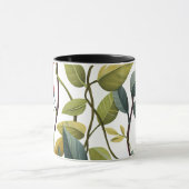 Charming Floral Print Coffee Mug Mok (Midden)