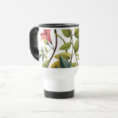 Charming Floral Print Coffee Mug Reisbeker (Voorkant links)