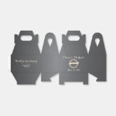 Charming Garden Floral Wreath II Bedankdoosjes (Uitgevouwen)