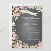 Charming Garden Floral Wreator Vrijgezellenfeest Kaart (Voorkant)