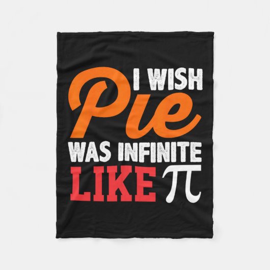 Charming Geek Pi Day Fleece Deken (Voorkant)