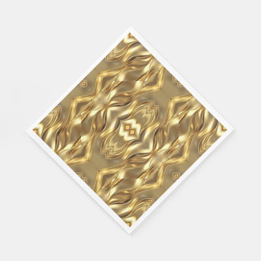 Charming golden-colored pattern  servet (Hoek)