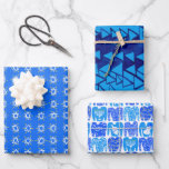 Charming Hanukkah Pattern Stars Sweaters Blue Inpakpapier Vel<br><div class="desc">Ik hoop dat je deze hand leuk vindt om papieren variëteitspak te maken. Bekijk mijn winkel voor veel meer kleuren en patronen en laat me weten of je iets op maat wilt.</div>