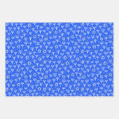 Charming Hanukkah Pattern Stars Sweaters Menorahs Inpakpapier Vel (Voorkant 2)