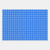 Charming Hanukkah Pattern Stars Sweaters Menorahs Inpakpapier Vel (Voorkant)