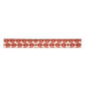 Charming Heart Grid  Valentine Crafts Satijnen Lint (Voorkant)