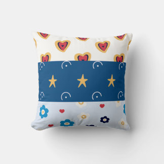 Charming Heart & Star Pattern Designs | Unique  Kussen