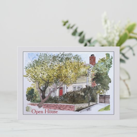 Charming Home Uitnodiging (Staand voorkant)