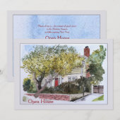 Charming Home Uitnodiging (Voorkant / Achterkant)