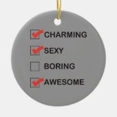 Charming Keramisch Ornament (Voorkant)