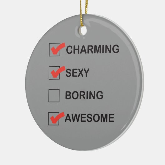 Charming Keramisch Ornament (Links)