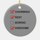 Charming Keramisch Ornament (Achterkant)