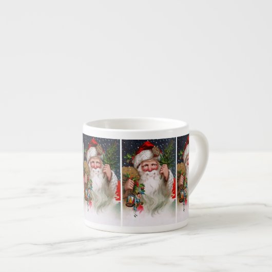 Charming  kerstman espresso kop (Voorkant rechts)