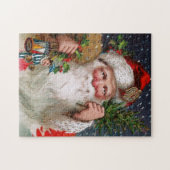 Charming  kerstman legpuzzel (Horizontaal)