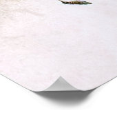 Charming  kerstman poster (Hoek)